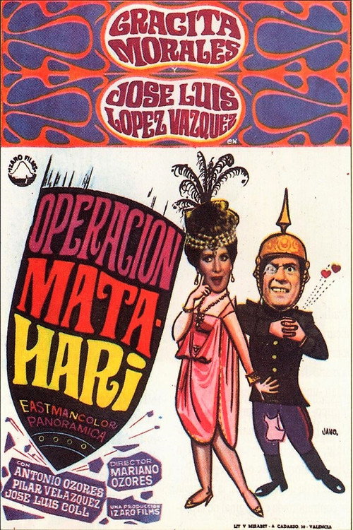 Operation Mata Hari official trailer poster