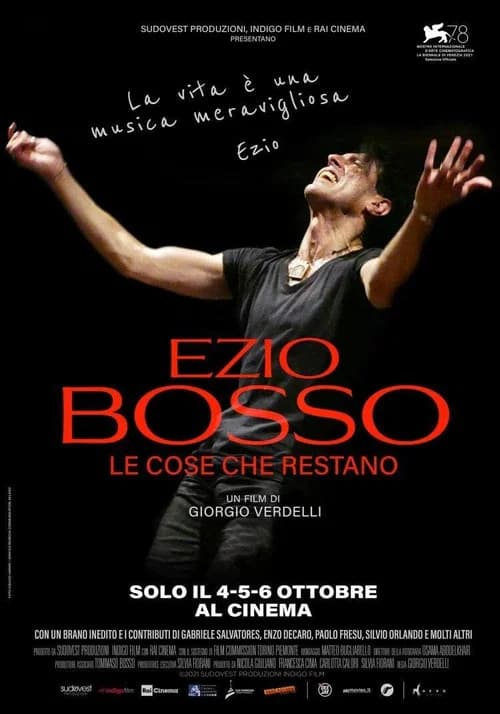 Ezio Bosso - Le cose che restano official trailer poster
