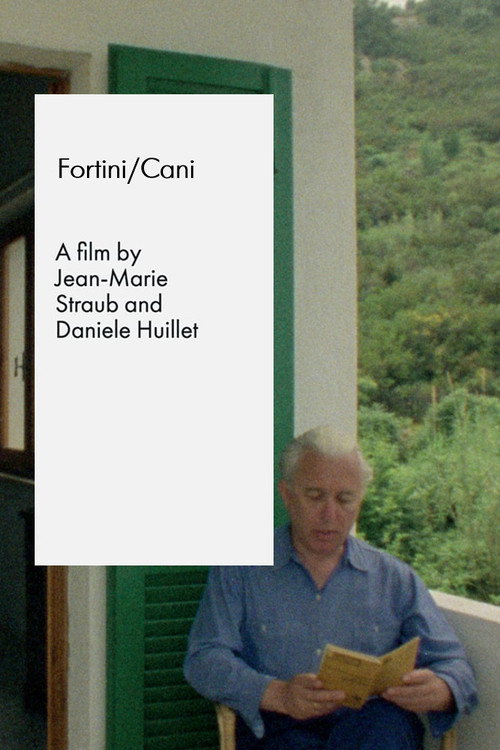 Fortini/Cani official trailer poster