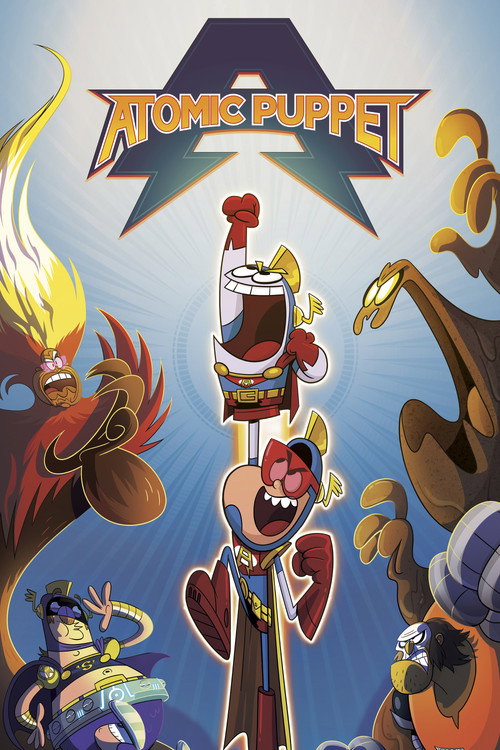 Atomic Puppet official trailer poster