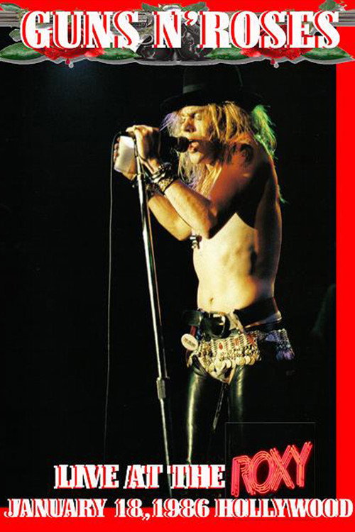 Guns N' Roses - Anything Goes Live At The Roxy official trailer poster