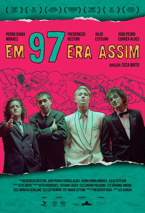 Em 97 Era Assim official trailer poster