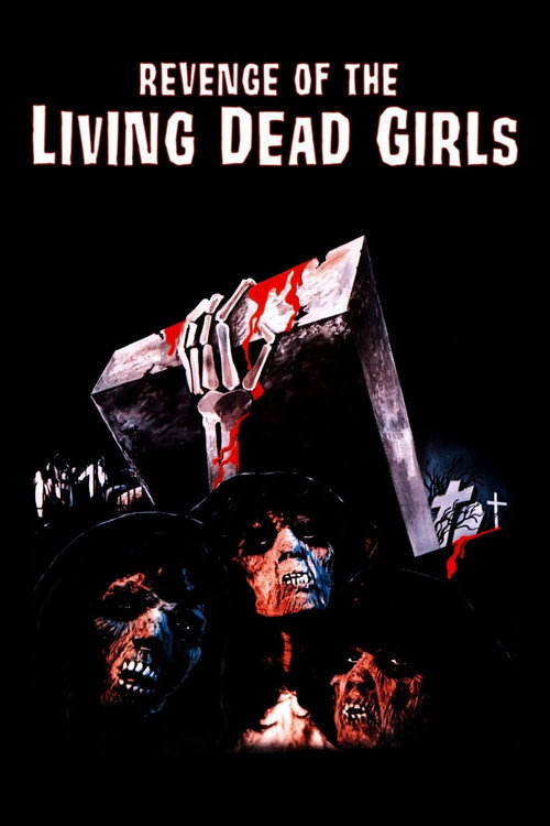 Revenge of the Living Dead Girls official trailer poster