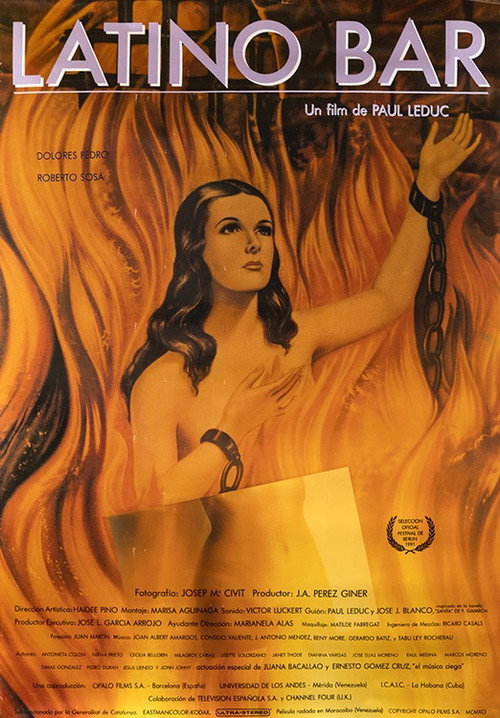 Latino Bar official trailer poster
