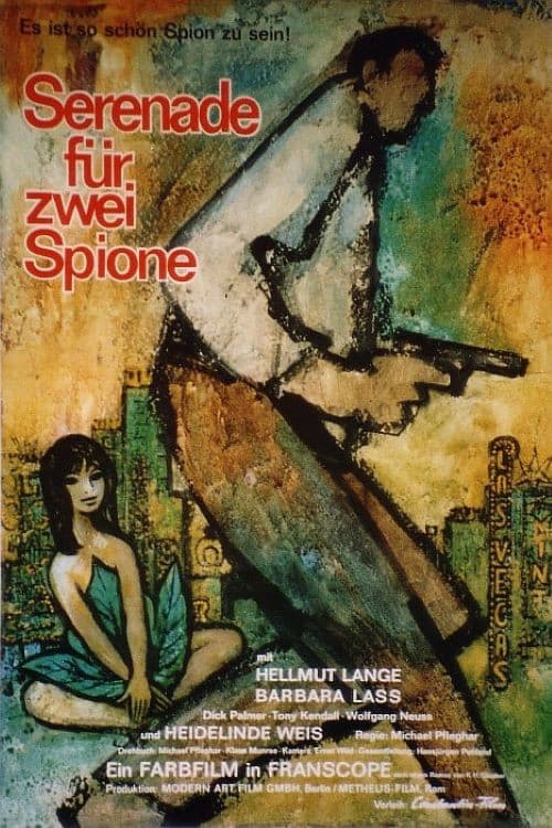 Serenade for Two Spies official trailer poster