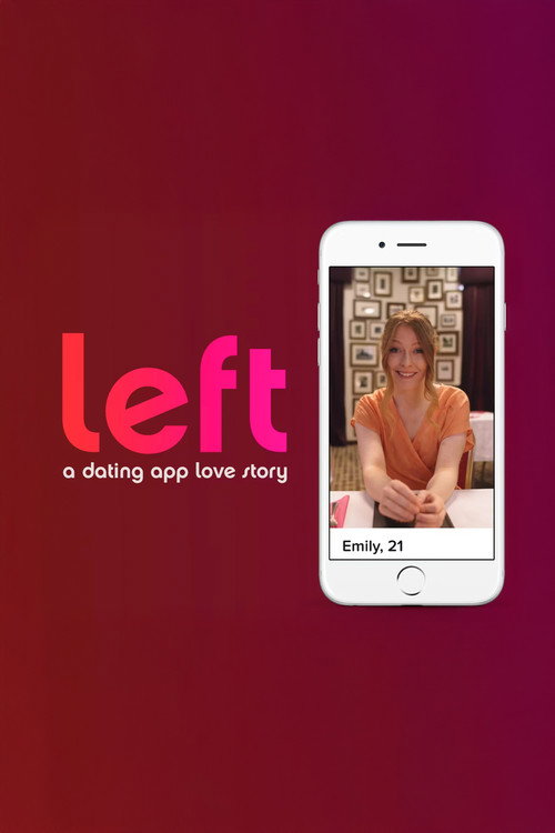 Left: A Dating App Love Story official trailer poster