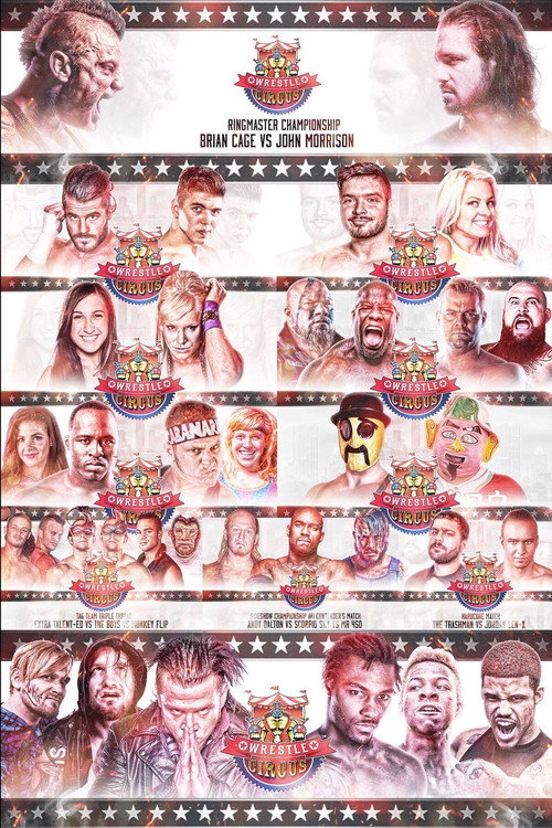 WrestleCircus Battle At The Big Top official trailer poster