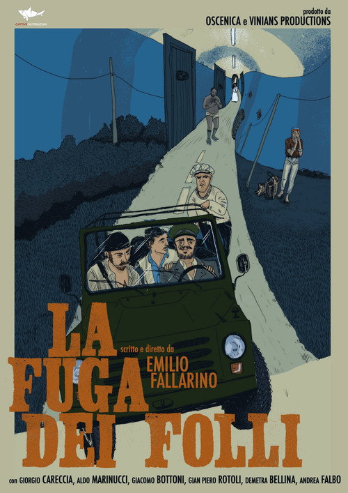 La fuga dei folli official trailer poster