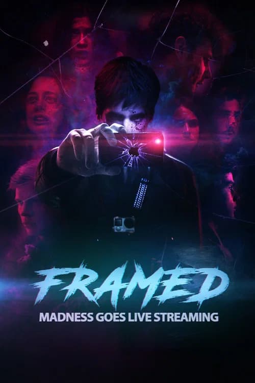 Framed official trailer poster