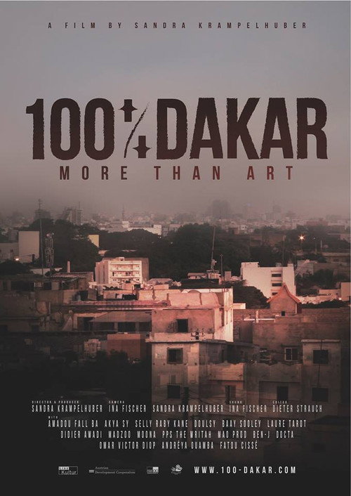 100% Dakar - More Than Art official trailer poster