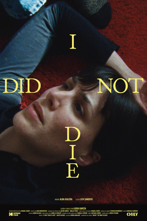 I did not die official trailer poster