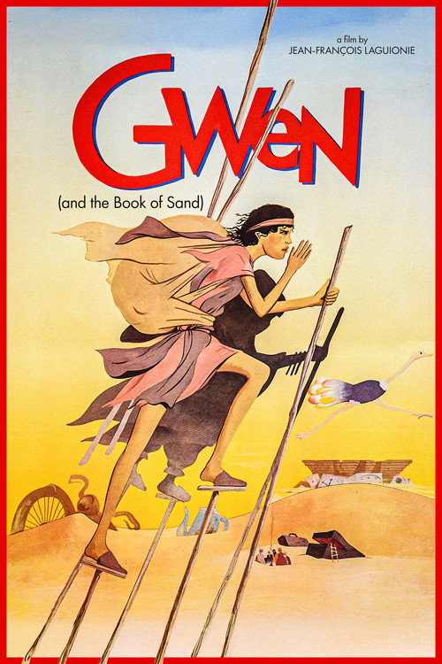 Gwen and the Book of Sand official trailer poster