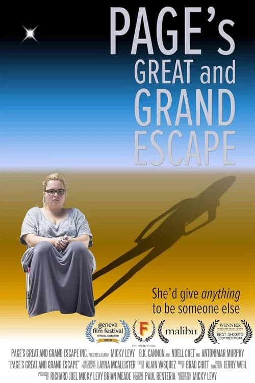 Page's Great and Grand Escape official trailer poster