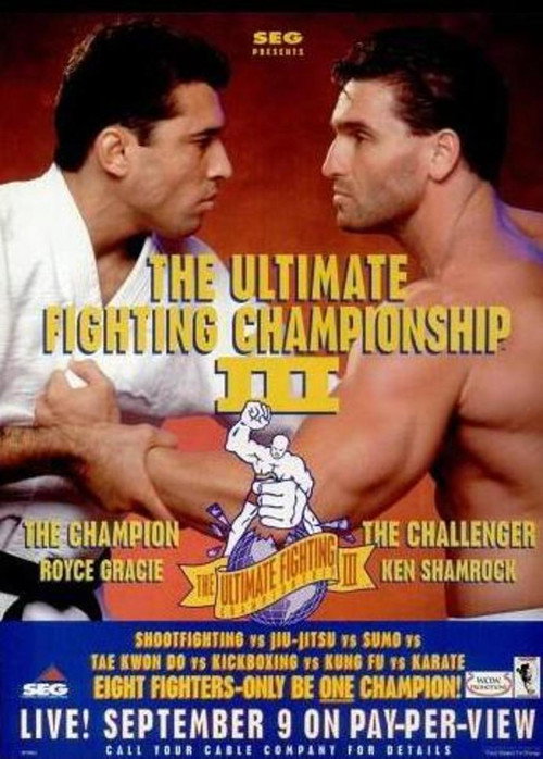UFC 3: The American Dream official trailer poster