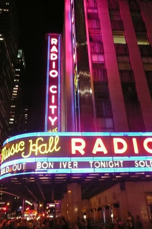 Bon Iver Live From Radio City official trailer poster