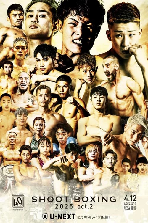 SHOOT BOXING 2025 act.2 official trailer poster