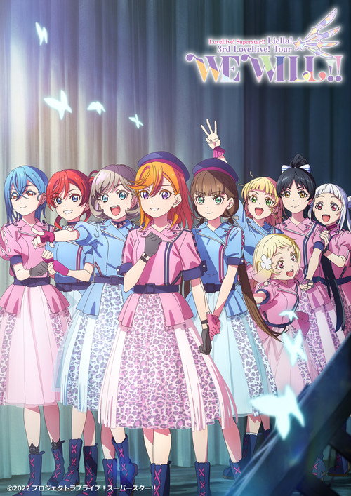 Love Live! Superstar!! Liella! 3rd LoveLive! Tour ~WE WILL!!~ official trailer poster