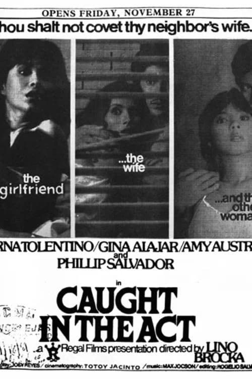 Caught in the Act official trailer poster