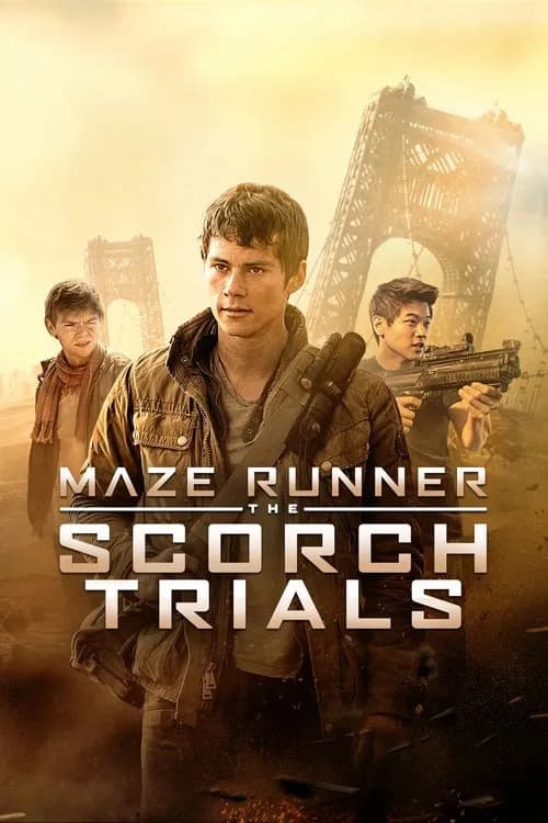 Maze Runner: The Scorch Trials official trailer poster