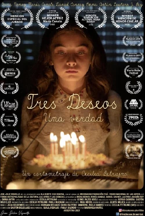 THREE WISHES. ONE TRUTH. official trailer poster