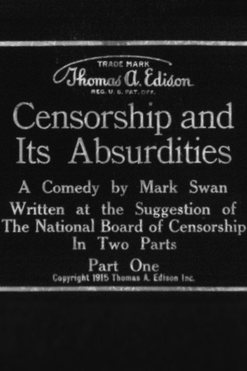Censorship and Its Absurdities official trailer poster