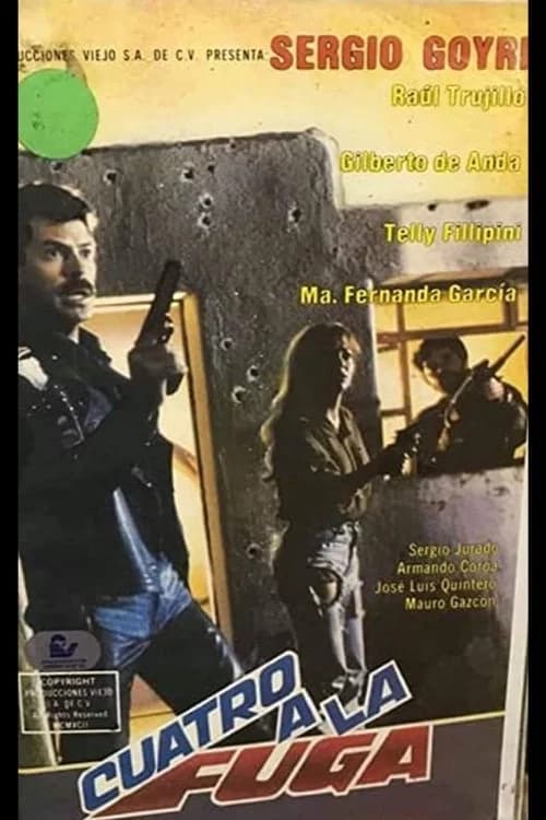 Cuatro a la fuga official trailer poster