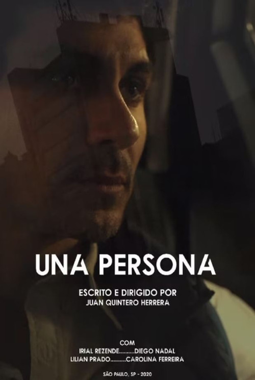 Una persona official trailer poster