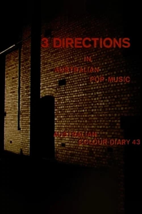 3 Directions in Australian Pop Music official trailer poster