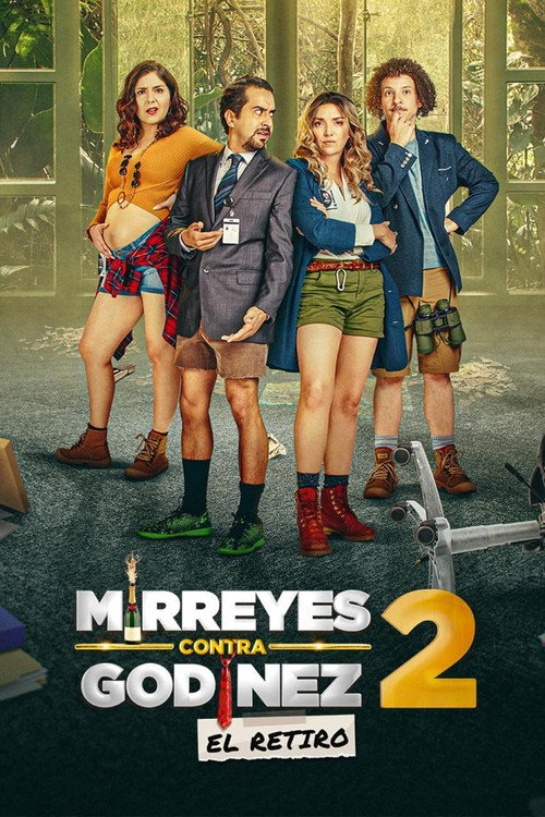 Mirreyes contra Godínez 2: El retiro official trailer poster
