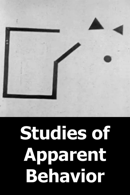 Studies of Apparent Behavior official trailer poster