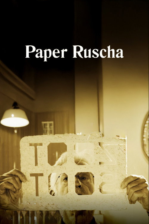 Paper Ruscha official trailer poster