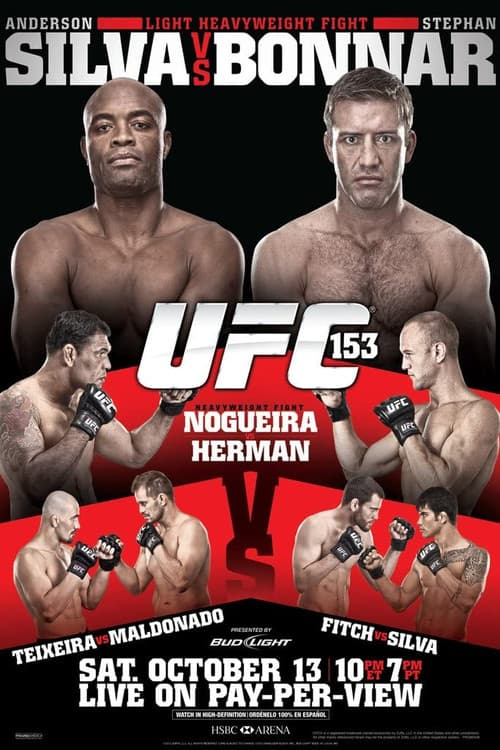 UFC 153: Silva vs. Bonnar official trailer poster