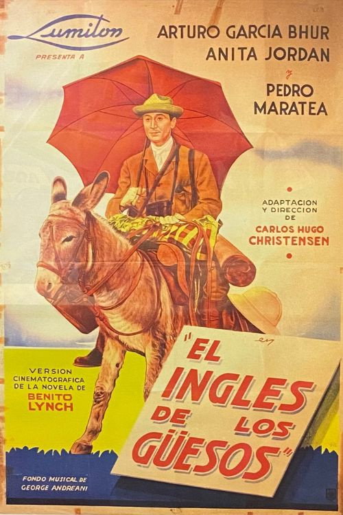 El inglés de los güesos official trailer poster