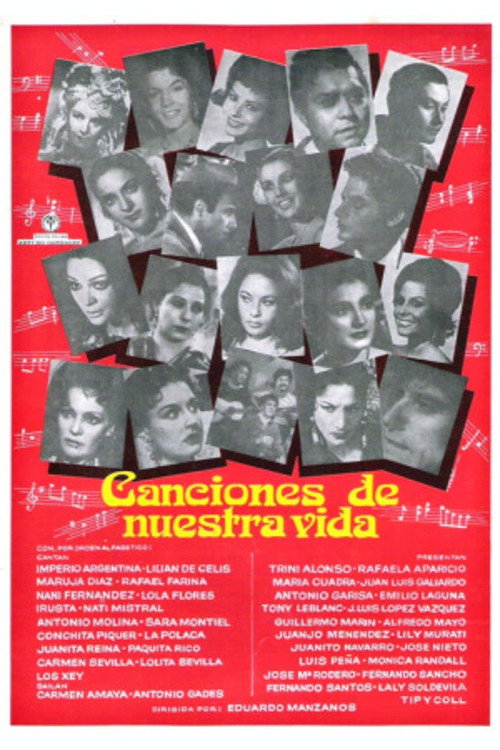 Canciones de nuestra vida official trailer poster