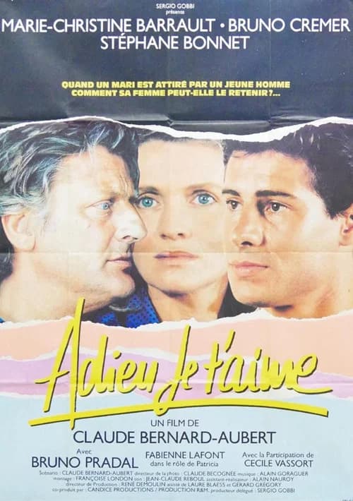 Adieu, je t'aime official trailer poster