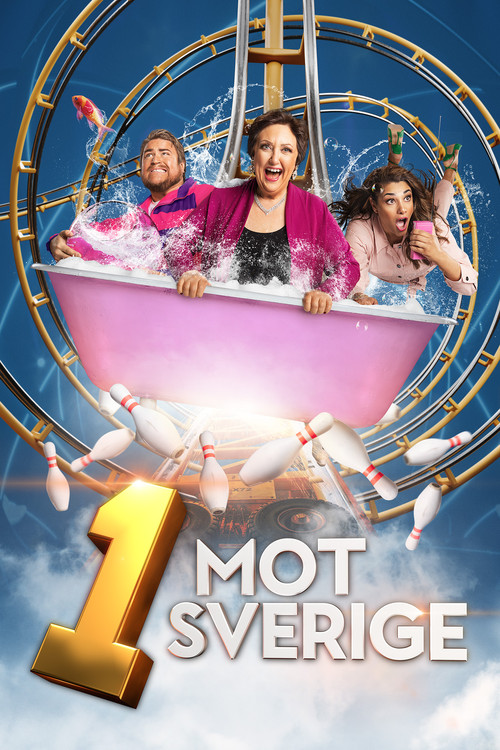 1 mot Sverige official trailer poster