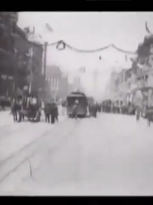 Over Route of Roosevelt Parade in an Automobile official trailer poster