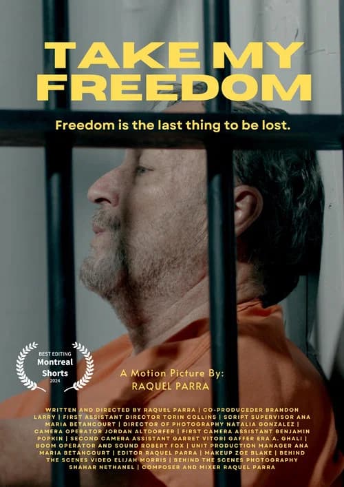Take My Freedom official trailer poster