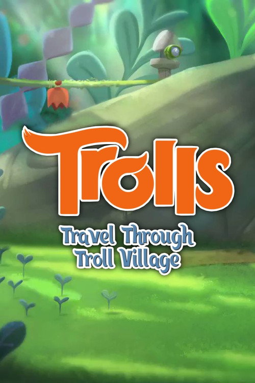 Trolls: Travel Through Troll Village official trailer poster