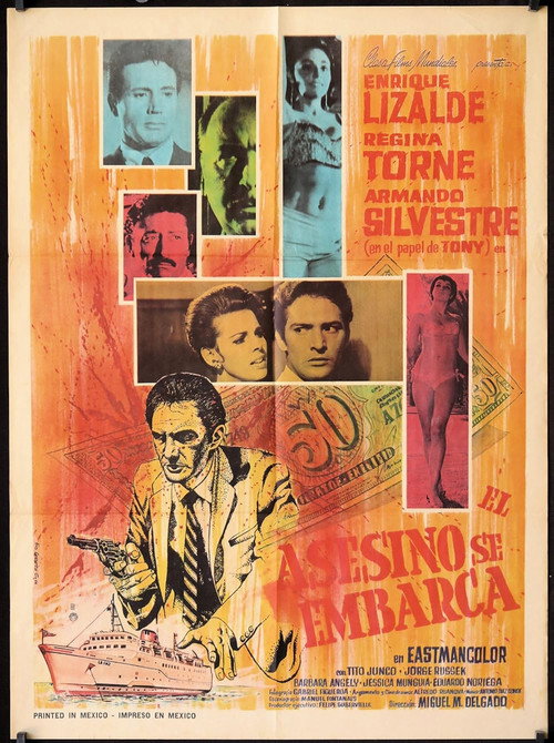 El asesino se embarca official trailer poster