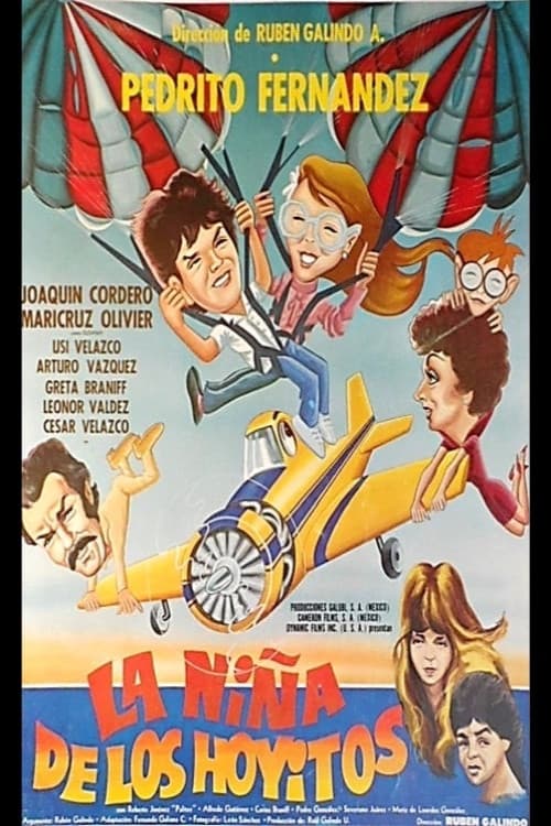 La niña de los hoyitos official trailer poster