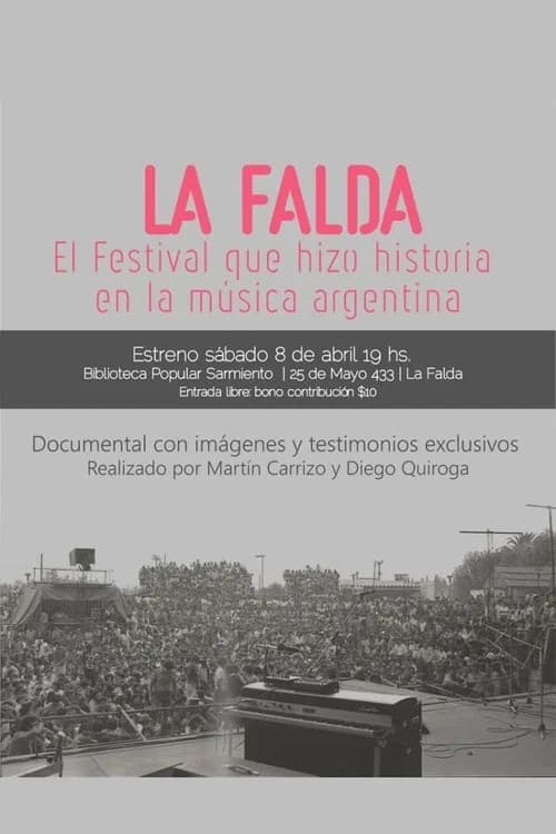 La Falda: el festival que hizo historia en la música argentina official trailer poster