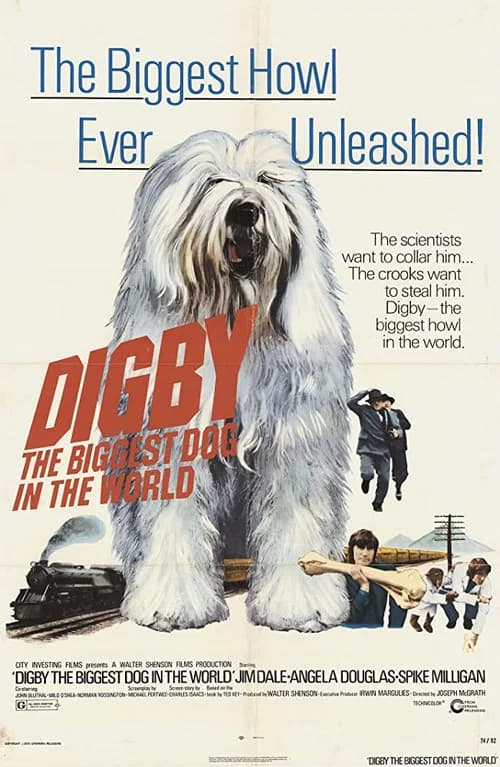 Digby, the Biggest Dog in the World official trailer poster