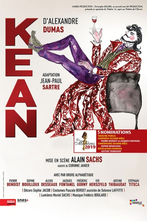 Kean official trailer poster