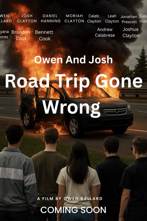 Owen And Josh Road Trip Gone Wrong official trailer poster