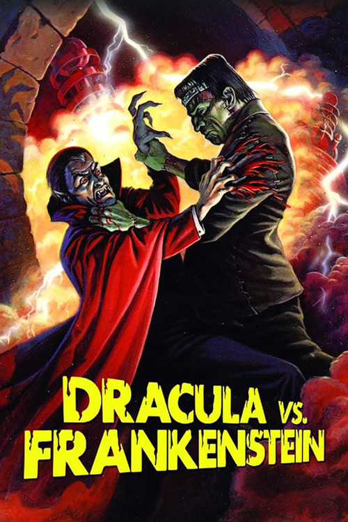 Dracula vs. Frankenstein official trailer poster