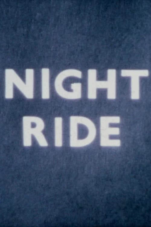 Night Ride official trailer poster