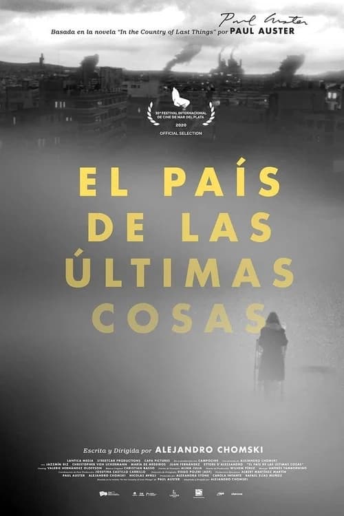 In the Country of Last Things official trailer poster