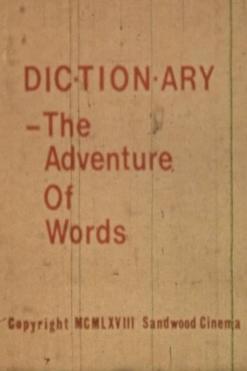 Dictionary: The Adventure of Words official trailer poster