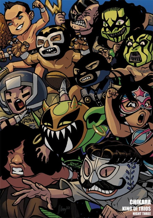 CHIKARA: King of Trios - Night Three official trailer poster
